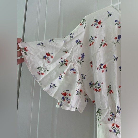 NWT Forever 21 Romper floral dress-like Small - Picture 2 of 8